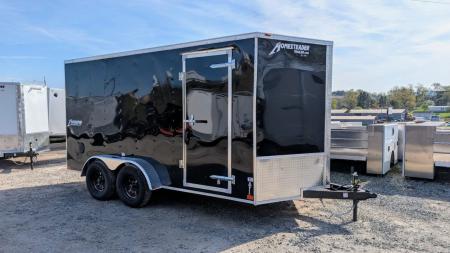 New 2027 Homesteader 7x14 Intrepid V-Nose Cargo Trailer w/ Ramp Door