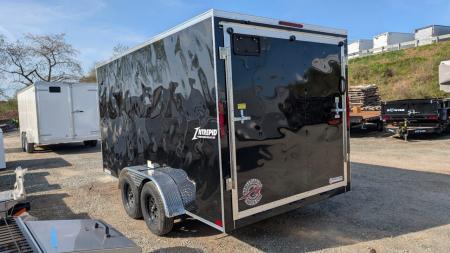 New 2027 Homesteader 7x14 Intrepid V-Nose Cargo Trailer w/ Ramp Door