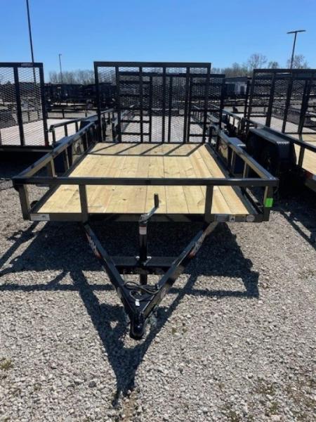 New 2027 H&H Trailers 76x10 29990 GVWR Utility Trailer