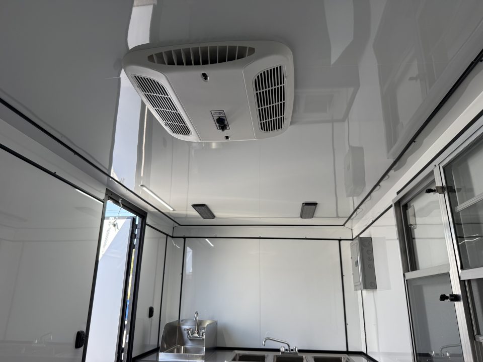 New 2027 Covered Wagon Trailers 6X12 TA2 POLY CONCESSION FLAT FRONT Cargo / Enclosed Trailer
