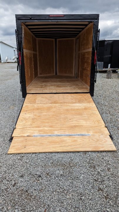 New 2027 Homesteader 7x16 Intrepid V-Nose Cargo Trailer w/ Ramp Door (84" Inside)