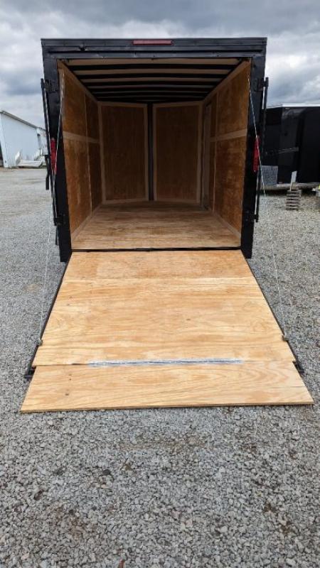 New 2027 Homesteader 7x16 Intrepid V-Nose Cargo Trailer w/ Ramp Door (84" Inside)