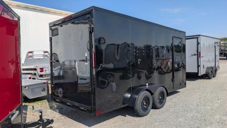 New 2027 Homesteader 7x16 Intrepid V-Nose Cargo Trailer w/ Ramp Door (84" Inside)