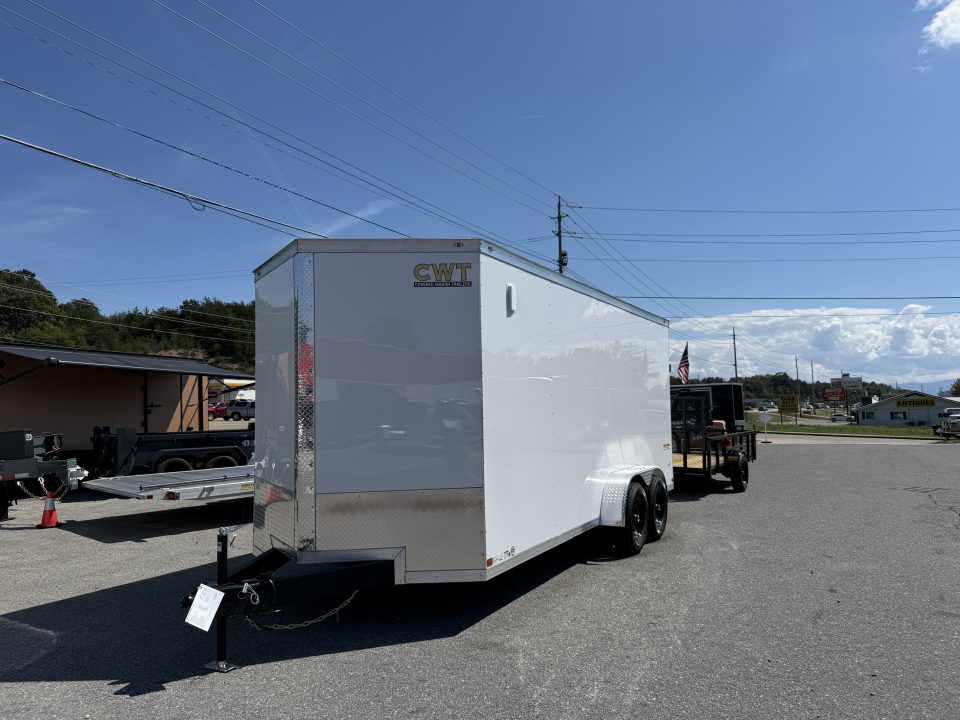 New 2027 Covered Wagon Trailers 7X18 TA3 7' INT Cargo / Enclosed Trailer