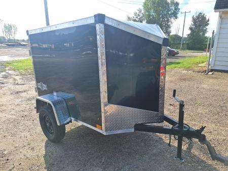 New 2027 Stealth Trailers 4x6 Cargo / Enclosed Trailer W/ Barn Door