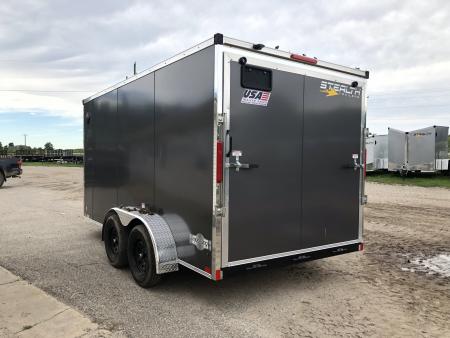 New 2027 Stealth Trailers 7X14 W/ 6' 6" Cargo / Enclosed Trailer