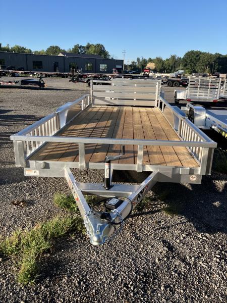 New 2027 H&H Trailers 82x16 7000 GVWR Aluminum ATV Trailer