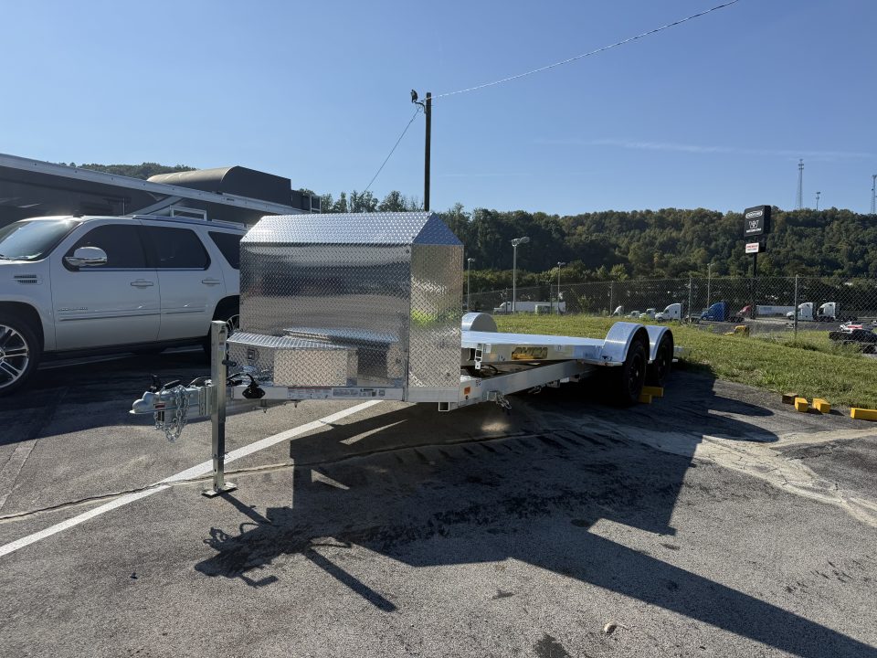 New 2027 Aluma 8220 LP-TILT-TA-EL-R-RTD Car Hauler