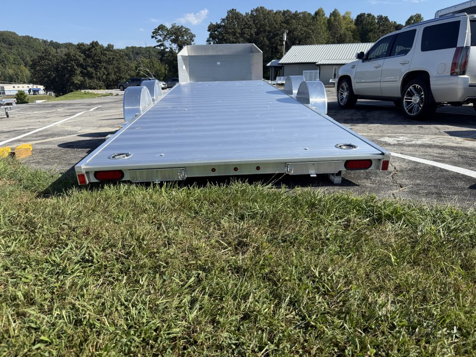 New 2027 Aluma 8220 LP-TILT-TA-EL-R-RTD Car Hauler