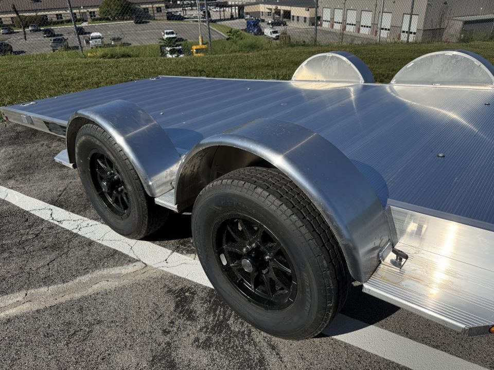 New 2027 Aluma 8220 LP-TILT-TA-EL-R-RTD Car Hauler