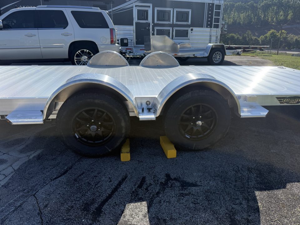 New 2027 Aluma 8220 LP-TILT-TA-EL-R-RTD Car Hauler