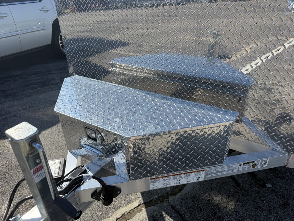 New 2027 Aluma 8220 LP-TILT-TA-EL-R-RTD Car Hauler