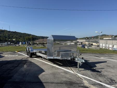 New 2027 Aluma 8220 LP-TILT-TA-EL-R-RTD Car Hauler