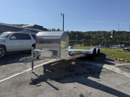 New 2027 Aluma 8220 LP-TILT-TA-EL-R-RTD Car Hauler