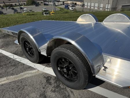 New 2027 Aluma 8220 LP-TILT-TA-EL-R-RTD Car Hauler