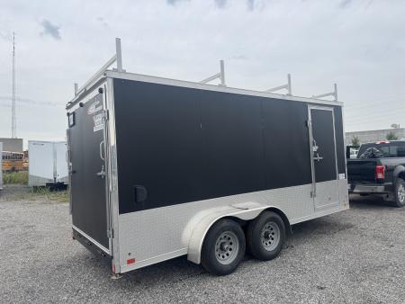 Used USED 2023 7X16 ENCLOSED CARGO TRAILER - CONTRACTOR SERIES