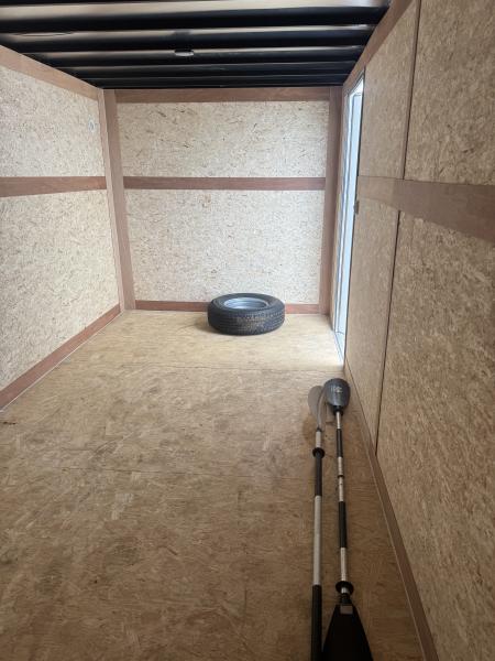 Used USED 2023 7X16 ENCLOSED CARGO TRAILER - CONTRACTOR SERIES
