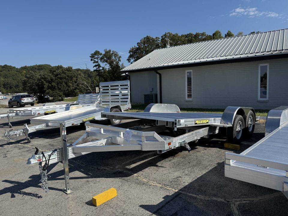 New 2027 Aluma 8216 TILT-TA-EL-RTD Car Hauler