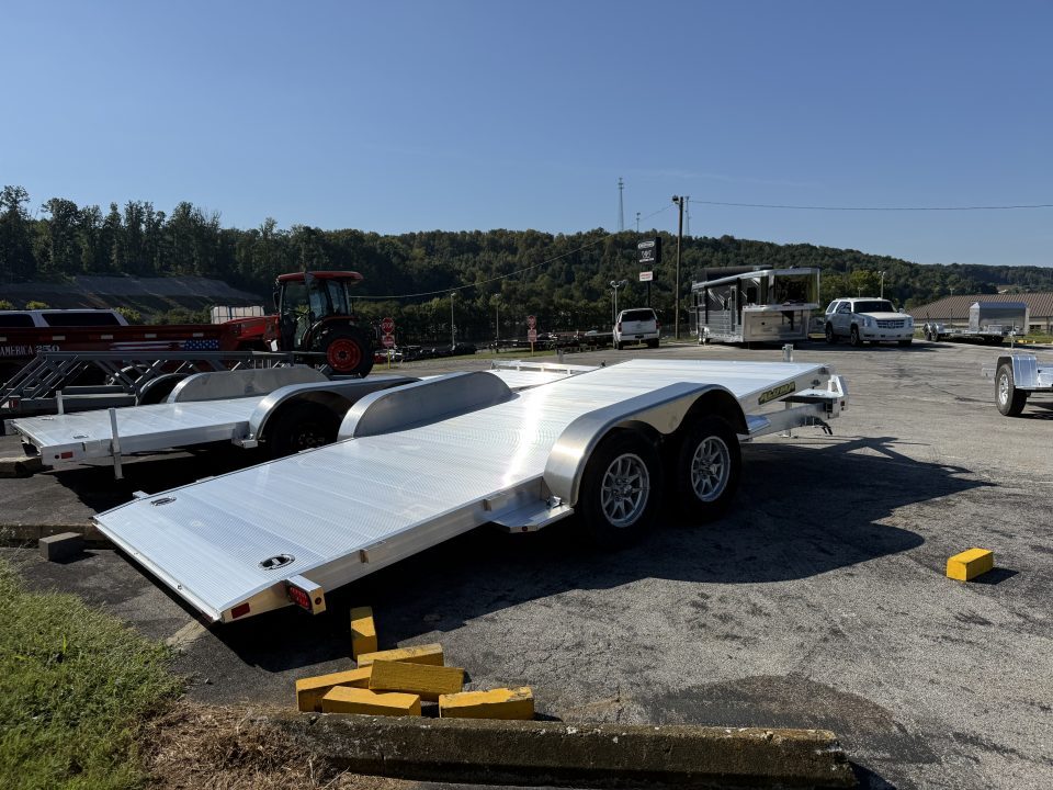New 2027 Aluma 8216 TILT-TA-EL-RTD Car Hauler
