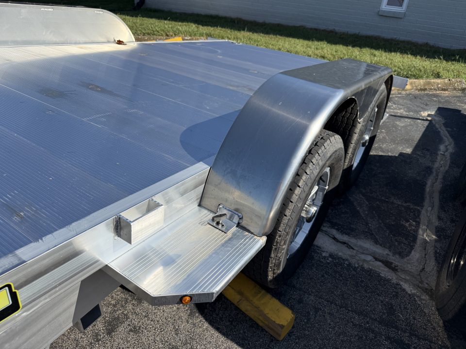 New 2027 Aluma 8216 TILT-TA-EL-RTD Car Hauler