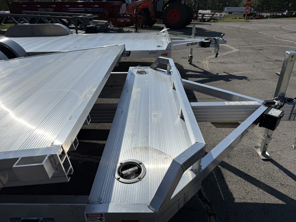 New 2027 Aluma 8216 TILT-TA-EL-RTD Car Hauler