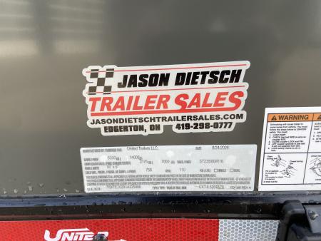 New United Trailers UXT-8.5X20 Contractor