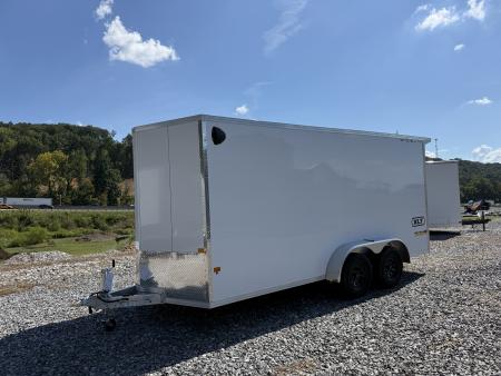 New 2027 ALCOM 7X16 XLT STEALTH POLY 6'' ADD HEIGHT Cargo / Enclosed Trailer