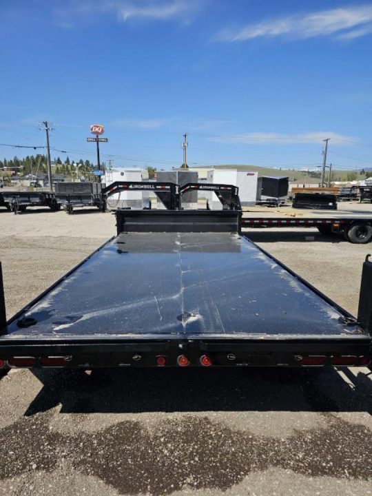 New 2027 Iron Bull 8x16 21k Deckover Dump Trailer