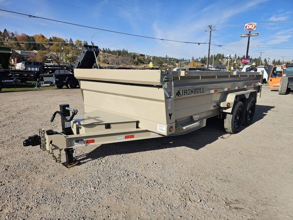 New 2027 Iron Bull 7x16 15k Dump Trailer