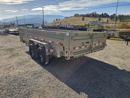 New 2027 Iron Bull 7x16 15k Dump Trailer