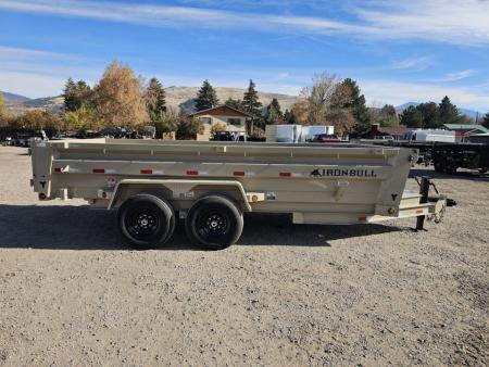 New 2027 Iron Bull 7x16 15k Dump Trailer