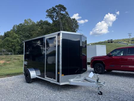 New 2027 ALCOM 6X12 SA XLT STEALTH ACP 6'' ADD HEIGHT Cargo / Enclosed Trailer