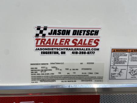 New United Trailers USH-8.5X24 Vending Trailer