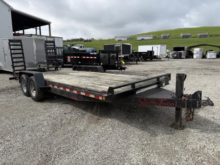 Used 2018 Quality Trailers 15PRO20 Equipment Trailer