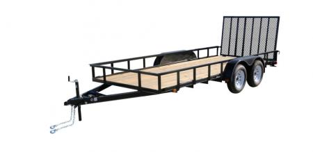 New 2026 CARRY-ON 6X16GW2BRK Utility Trailer