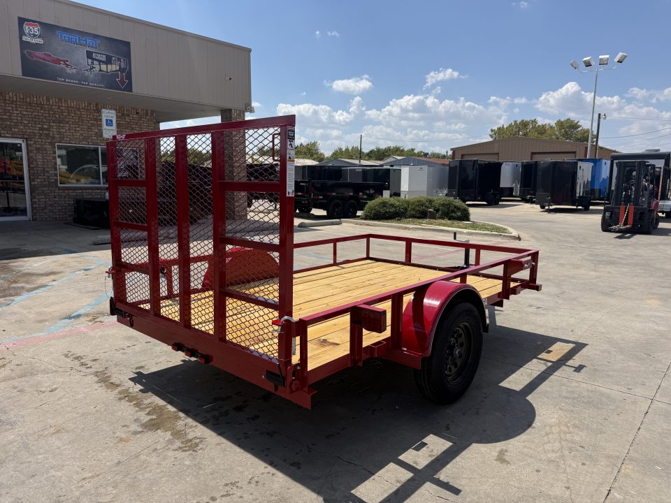 New 2027 Top Hat DSA 10X77 Utility Trailer