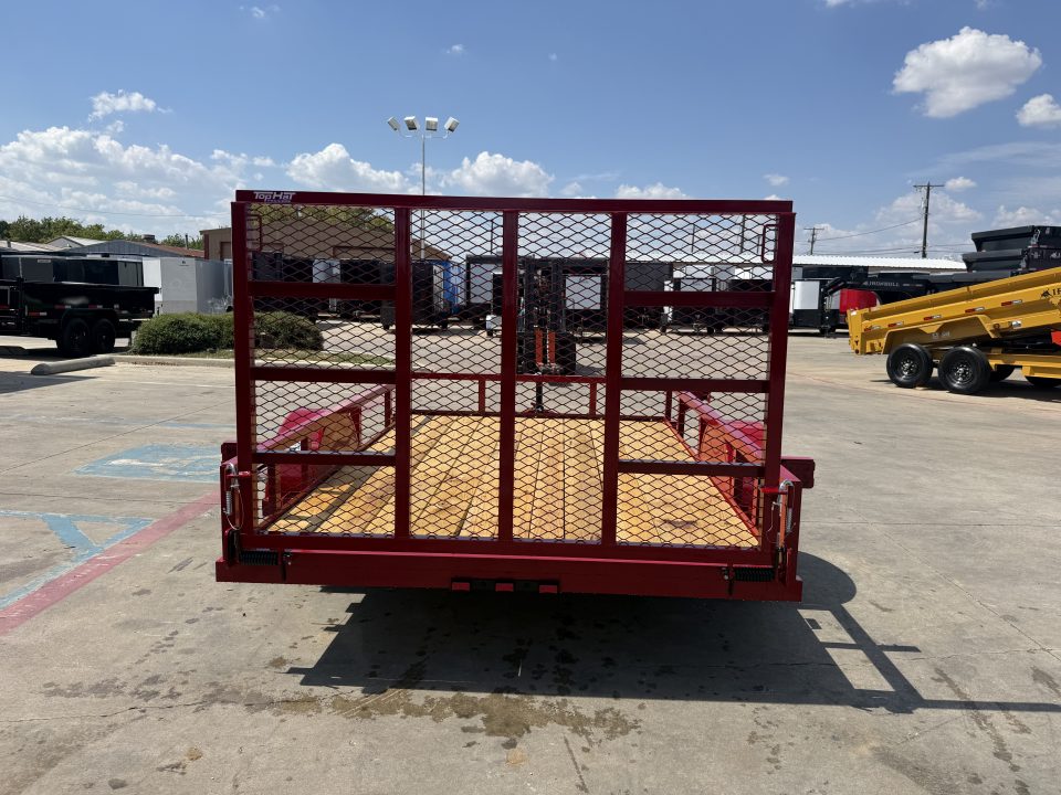 New 2027 Top Hat DSA 10X77 Utility Trailer