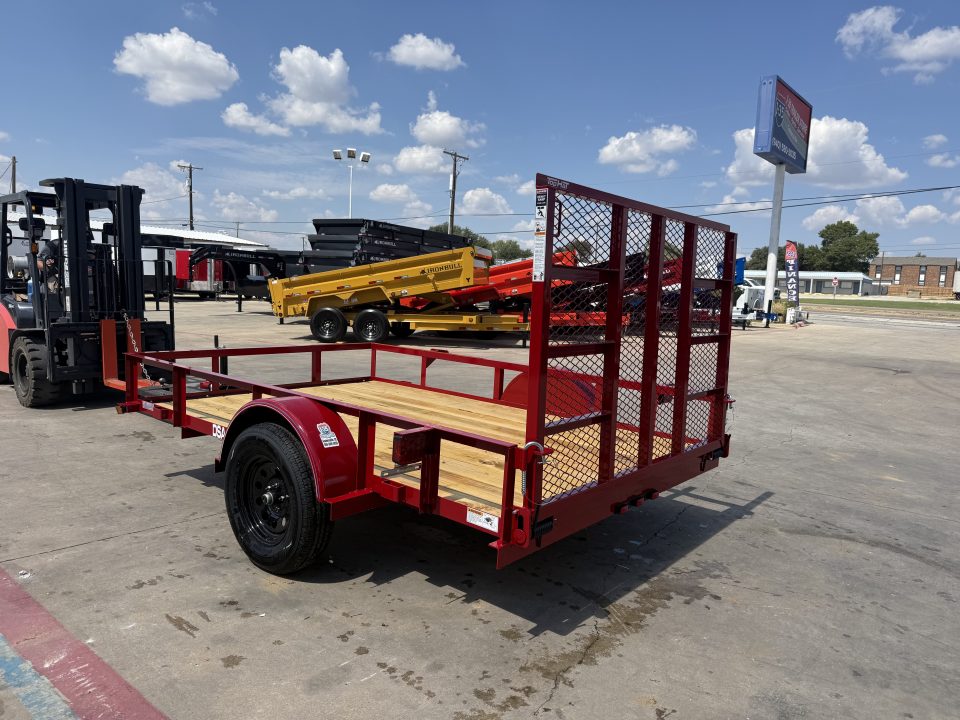 New 2027 Top Hat DSA 10X77 Utility Trailer