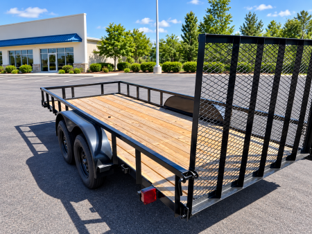 New 2026 CARRY-ON 6X16GW2BRK Utility Trailer