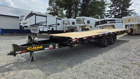 New 2027 Cam Superline 102X24 DECKOVER Tilt Trailer