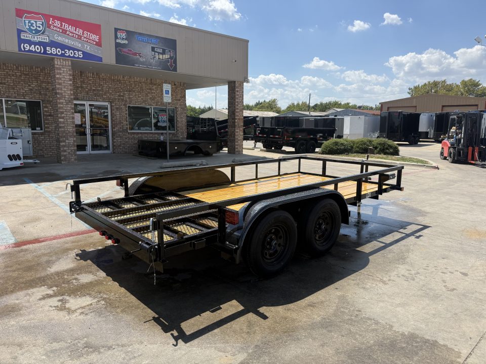 New 2027 Top Hat LDX 14X77 Utility Trailer