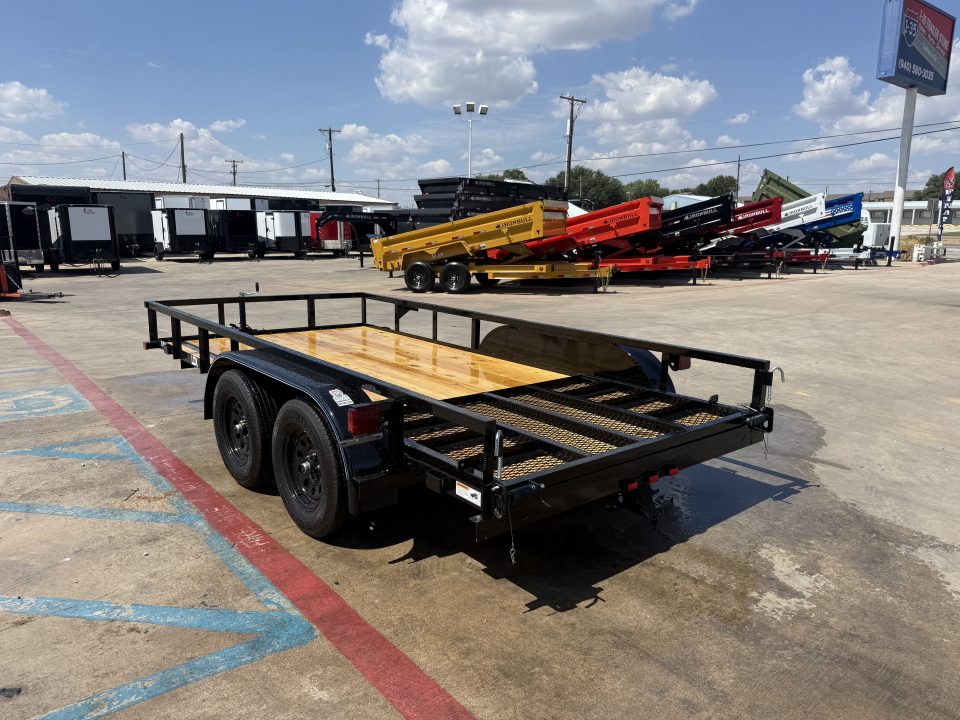 New 2027 Top Hat LDX 14X77 Utility Trailer