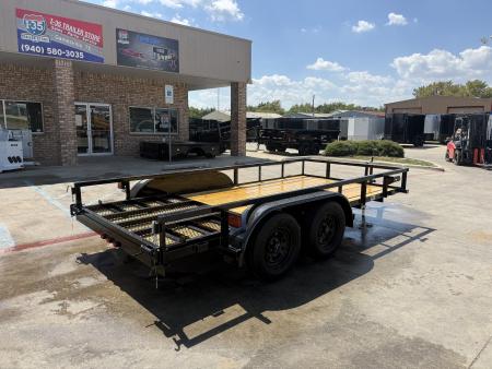 New 2027 Top Hat LDX 14X77 Utility Trailer