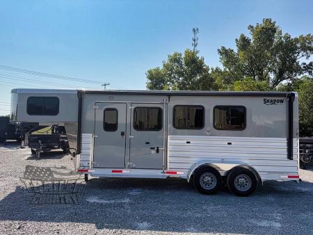 New 2027 Shadow 26'6  Gooseneck Horse Trailer