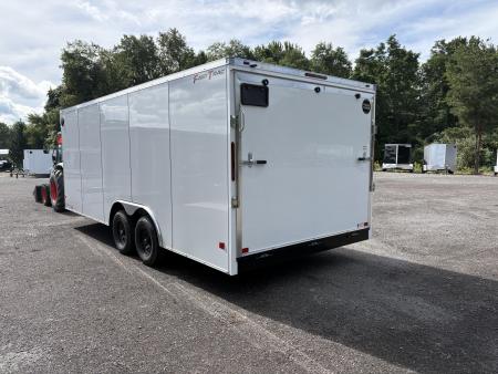 New 2027 Wells Cargo Fasttrac Deluxe 8.5x20 6'6" Interior Height Cargo / Enclosed Trailer with Ramp Door