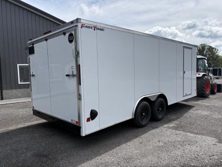 New 2027 Wells Cargo Fasttrac Deluxe 8.5x20 6'6" Interior Height Cargo / Enclosed Trailer with Ramp Door