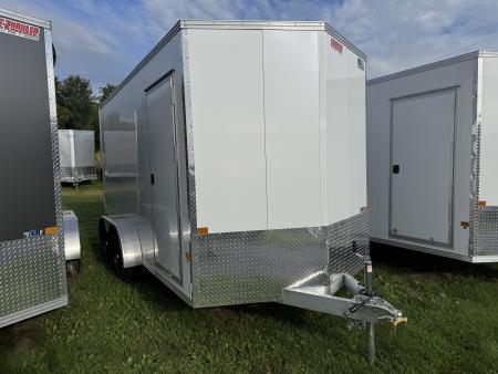 New 2027 E-Z Hauler EZEC7X14 XLT-P Cargo / Enclosed Trailer 71 SERIES, 7 FOOT 1 INCH INTERIOR HEIGHT, .080 POLY SIDES, FREE ALUMINUM WHEEL UPGRADE, TORSION AXLES