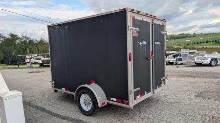 Used 2004 7x12 Cargo Pro ALL ALUMINUM Cargo Trailer w/ Barn Doors
