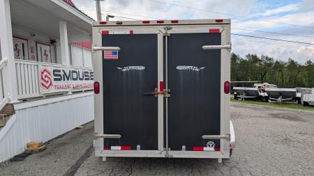 Used 2004 7x12 Cargo Pro ALL ALUMINUM Cargo Trailer w/ Barn Doors