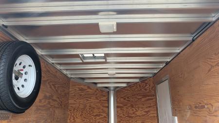 Used 2004 7x12 Cargo Pro ALL ALUMINUM Cargo Trailer w/ Barn Doors